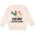 thumbnail image 2 of Inktastic Future Chicken Farmer Childs Toddler Sweatshirt, 2 of 4
