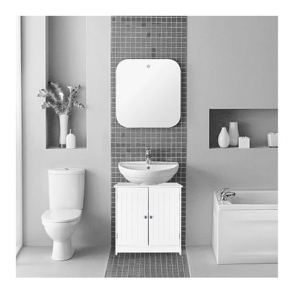 Storage Furniture Bathroom Sink Cabinet White