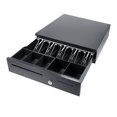 thumbnail image 1 of TFixolPOS Cash Register Drawers Cashier Cashbox with 5 Bill 5 Coin Money Register RJ11 Interface with Money Tray and Lock Movable Coin Tray Smart POS System, 1 of 7