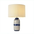 thumbnail image 6 of Pasargad Home Garcia Metal & Ceramic Table Lamp Lights, White & Blue, 6 of 6