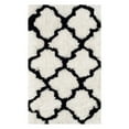 thumbnail image 5 of SAFAVIEH Barcelona Shag Mira Geometric Area Rug, Ivory/Rust, 3' x 5', 5 of 11