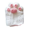 thumbnail image 2 of Uuiauoio Hand-Crocheted Cat Paw Mittens–Fingerless Gloves with 3D Paw Pads, Crochet Mittens, Warm Winter Gloves, Gift for Cat Lovers, 2 of 5