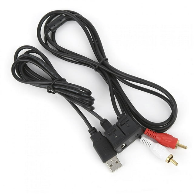 Cable AUXUSB, cable de extensión de 3,5 mm y 3,3 pies, conector auxiliar, adaptador estéreo AUX, máxima confiabilidad
