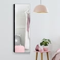 Costway Wall&Door Mounted Jewelry Storage Organizer Mirror