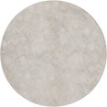 thumbnail image 2 of Addison Rugs Dream Shag Premium Machine Washable Transitional Herringbone Ivory Round Rug, 8' x 8', 2 of 8