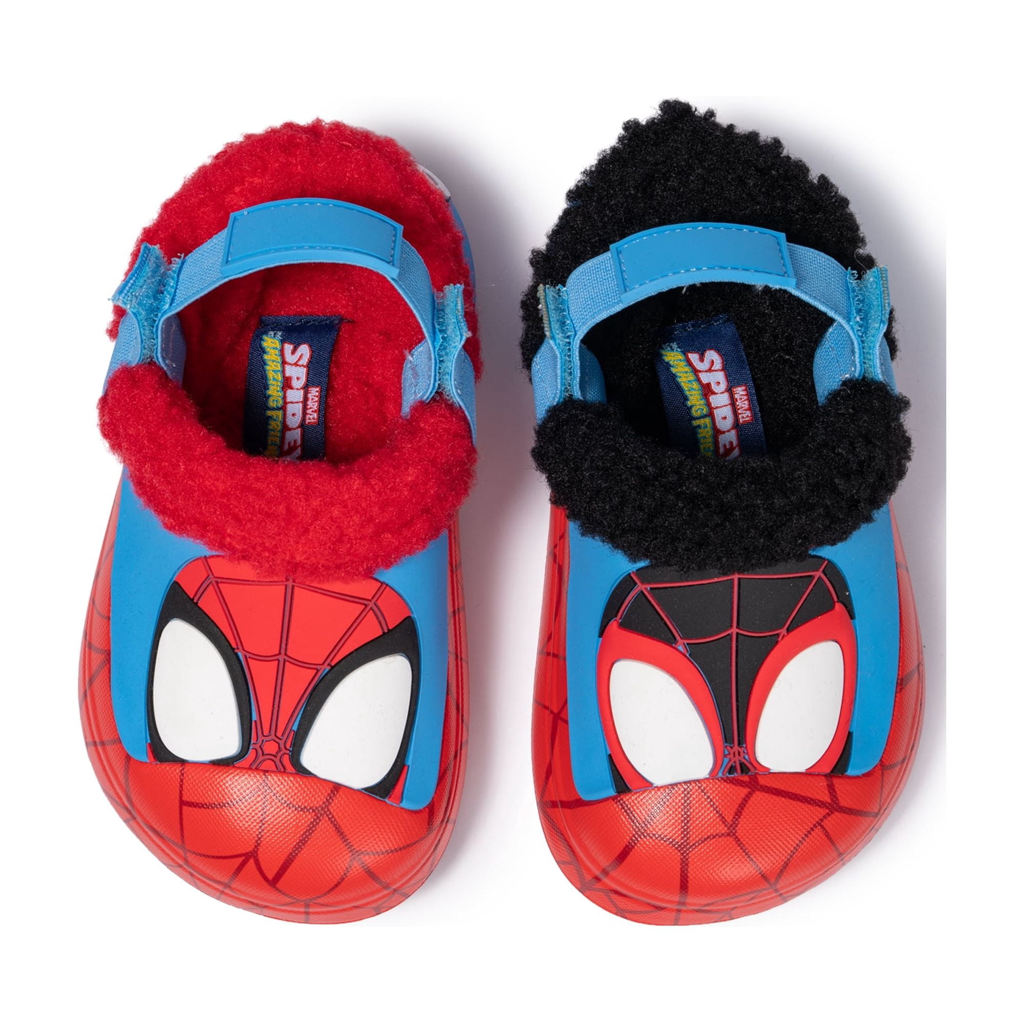 Spider-Man Toddler Faux Fur Lined Clogs