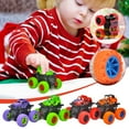 thumbnail image 3 of Fridja 4 Pack Monster Trucks Toys Pull Back Cars Toy for Toddler, Friction Powered Monster Truck ,Cars Birthday for Kids Boys and Girls, 3 of 11