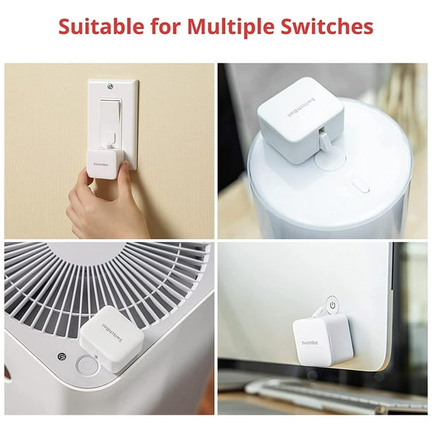 SwitchBot Bot (2pcs) and SwitchBot Hub Mini| Smart Switch Button