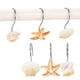 thumbnail image 5 of Juego De Ganchos Colgantes Con Forma De Concha De Estrella De Mar, Juego De Ganchos Colgantes De Acero Inoxidable Para Cortina Minnieouse HA026411-03, 5 of 7