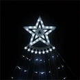 thumbnail image 3 of Cascading Twinkle Lights For Christmas Tree,Solar Energy Led Twinkle Tree,Twinkle Light Christmas Tree,Waterfall Fairytale String Lights, 8 Lighting Modes,Christmas Led String Lights For Christmas, 3 of 4
