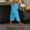 Blue, variant on YOZGXEG Wide Leg Pants Women Women Summer Wide Leg Linen Pants Elastic Waist High Waisted Casual Beach Trousers Blue S-3Xl
