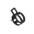 thumbnail image 2 of Uxcell 20mm Black Steel Band Spring Clamp for Fuel Line Silicone Hose 10 Pack, 2 of 5