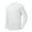 White, variant on Men Quarter Zip Pullover Moisture Wicking Golf Shirt Long Sleeve 1/4 Zip UPF 50+ Sun Protection Rash Guard Running