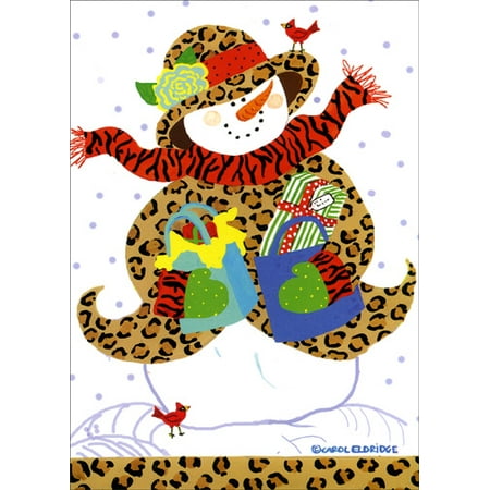 Holiday Shopper - LPG Greetings Safari Shopper Holiday Card