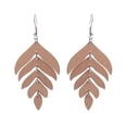 thumbnail image 1 of Pendientes Minnieouse 2 uds hoja simulación colgante joyería colorido ligero accesorios geométricos, 1 of 6