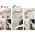 thumbnail image 4 of Elektrisk Tens-enhet Digital Terapimaskin Elektroder Massage Apparat Ems Muskelstimulator Massager För Hela Kroppen (vit skärm), 4 of 5