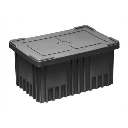 Quantum Storage Conductive Dividable Grid Storage Container Large Snap Covers (Set of 3)