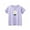 Purple, variant on Kkkded Baby Girls Casual T Shirt for Kids Summer Print Tees Tops Toddler Cotton Short Sleeve Tshirt Clothes 1-8T