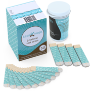 Keto-Mojo 50 Blood Ketone Test Strips, Precision Measurement for Diabetes & Low carb, Monitor Your Diabetic & Ketogenic Diet for Nutritional Ketosis, Works only in The Keto-Mojo Meter