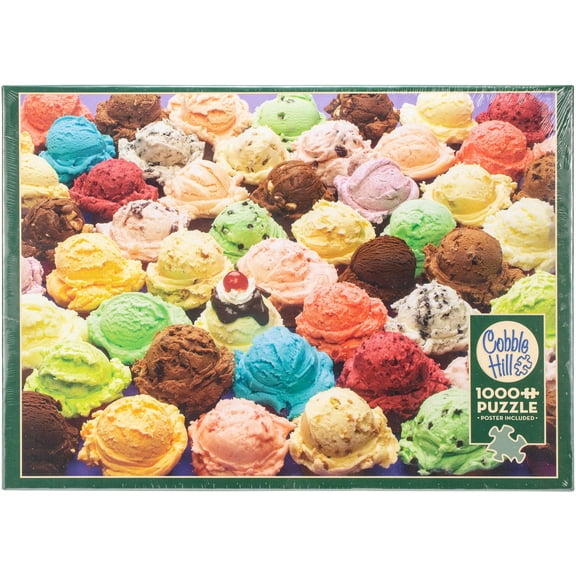 Jigsaw Puzzle 1000 Pieces 26.625"X19.25"-Ice Cream