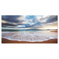thumbnail image 2 of Bord de Mer Profond avec Nuages et Vagues - Impression sur Toile, 2 of 3