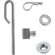 thumbnail image 5 of GX24864 GX21718 Deck Lift Hanger Rod Kit for 14M7465 GX26085 24M7053, for E130 Deck Lift Link Kit Set of 2, 5 of 5
