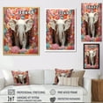 thumbnail image 4 of Designart "Vibrant Elephant Dreamscapes I" Animals Elephant Floater Framed Wall Decor, 4 of 5