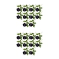 thumbnail image 4 of Ramo de novia Bewildely 10 piezas flores artificiales bajo mantenimiento negro, 4 of 6