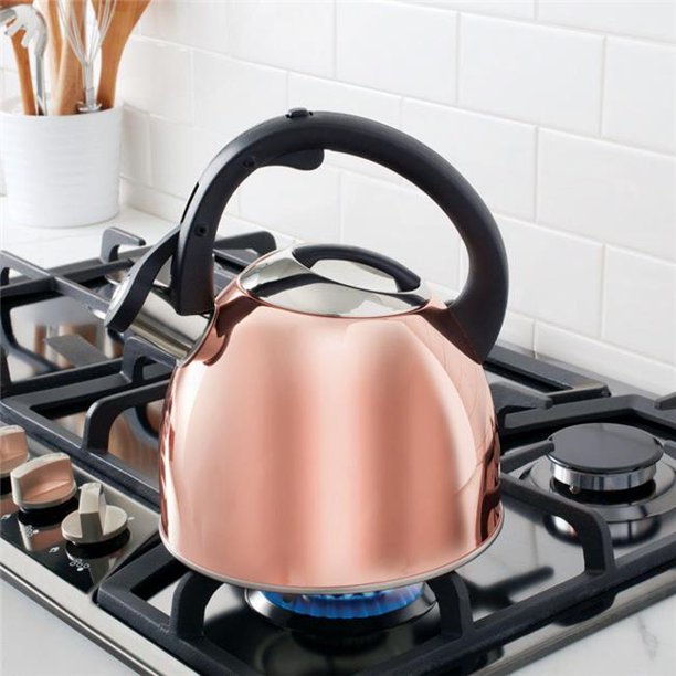 Copco 6725006 Copper Classic Whistle Stainless Steel 2.5 qt. Tea Kettle