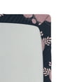 thumbnail image 3 of Ambesonne Springtime Fitted Sheet, Hydrangea Bloom Leafy, Full Size, Pale Pink and Dark Indigo, 3 of 5
