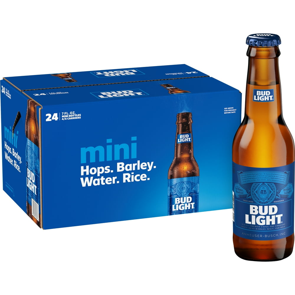 Bud Light Beer, 24 Pack 7 fl. oz. Bottles