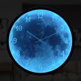 thumbnail image 4 of Luz Reloj de pared reloj luminoso a batería sa de estar Cocina Negro Zulema Reloj de pared del dormitorio, 4 of 7