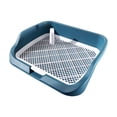 thumbnail image 4 of Toilette pour Chien Toilette pour Pipi de Chien Plateau de Pot pour Chien Réutilisable Bac de Pot pour Chien Intérieur Extérieur Entraîneur de Pot Coin pour Chat Chiot Petits Chiens Accessoires pour Animaux Bleu, 4 of 8