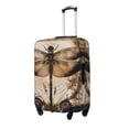 thumbnail image 2 of Fotbe Vintage Dragonfly Artwork Luggage Cover Protector,Suitcase Protector,Scratch and Dirt Resistant,Fits 18-32 Inch Luggage-Small, 2 of 8