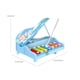 thumbnail image 3 of Set de instrumentos musicales para niños | Pandereta y xilófono de plástico azul | Percusión educativa para niños de 1 a 3 años | Coordinación mano-ojo y desarrollo del sonido, 3 of 6