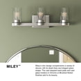 thumbnail image 2 of 3 Light Bath Vanity In Transitional Style 21.5 Inches Wide By 7 Inches High-Brushed Nickel Finish-Clear Glass Color-Halogen Lamping Type Hinkley, 2 of 8