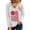 White, variant on yunLCZ Womens Long Sleeve Shirts Women's Daily Casual Baseball Long Sleeve Top Womens Long Sleeve Shirts