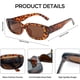 thumbnail image 5 of Gafas de sol SUNOVELTIES rectangulares paquete de 10 para mujer y hombre, 5 of 7