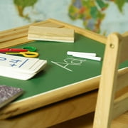 Wallies Peel & Stick Green Chalkboard, 2 sheets, 9" x 12"