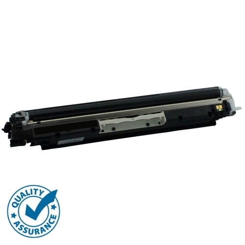 Printer Pro™ HP 130A (CF350A) black toner cartridge compatible with HP Color LaserJet Pro MFP M176n and M177fw printers. Features a standard page yield of 1,300 pages. The cartridge is shown in a front-facing view with a quality assurance badge in the corner.