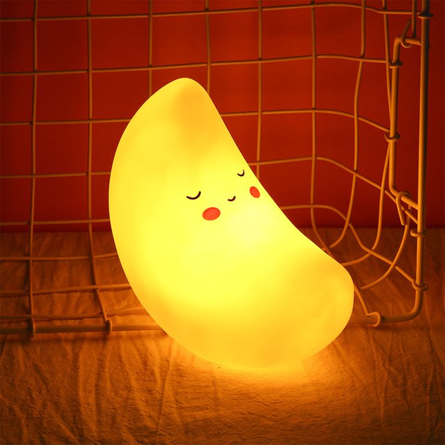 Luz Nocturna, Lámpara Nocturna, Amarillo para el Cumpeados para la fiesta