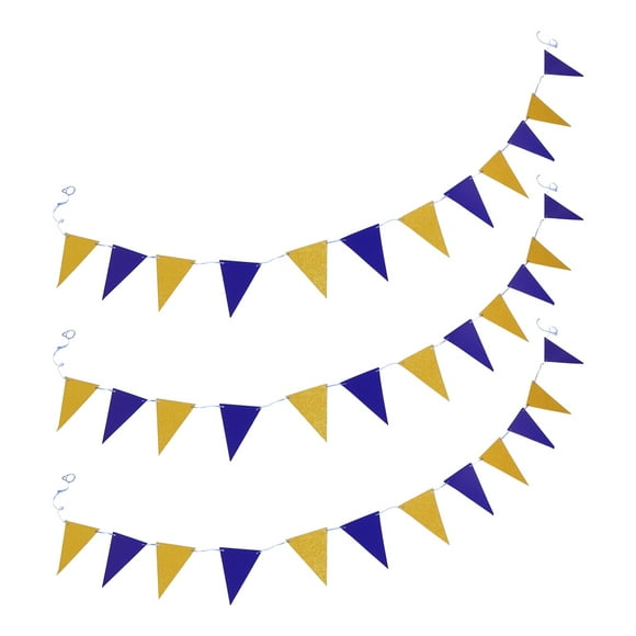 MERRYHAPY 3Ud Guirnalda Triangular De Multicolor Para De Fiestas Y Eventos