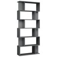 thumbnail image 5 of vidaXL Book Cabinet Room Divider Bookshelf Standing Shelves Engineered Wood, 5 of 41