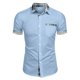 thumbnail image 1 of Men's Plaid Printed Button Short Sleeve Shirts Men's Casual Fashion Short Sleeve Shirts 2XL, 1 of 4