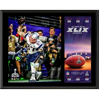 New England Patriots Super Bowl XLIX Champions 15'' x 18'' Plaque