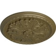 thumbnail image 3 of Ekena Millwork 17 1/8"OD x 1 1/2"P Washington Ceiling Medallion (Fits Canopies up to 2 7/8"), Hand-Painted Mississippi Mud, 3 of 6