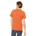thumbnail image 2 of BELLA+CANVAS Adult Unisex Short Sleeve Crew T-Shirt for Crafting, Orange, Medium, 2 of 10