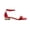 Red, variant on Doris Metallic Heel Flat Sandal, Navy, 9