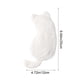 thumbnail image 3 of Monedero de gato ZJT250130474, cartera de felpa con cremallera, estuche multifuncional suave con estampado aterciopelado, soporte para brochas de maquillaje, organizador de papelería de gran capacid, 3 of 5