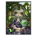 thumbnail image 3 of Cuadros Decorativos 11CT completo punto de cruz Big Eye Doll estampado DIY impreso bordado Kits hechos a mano JShteea Nuevos Originales, 3 of 9